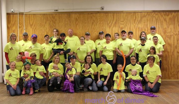 Picture of March Of Dimes Walk Custom T-Shirt Design March Of Dimes Walk T-Shirt Photo