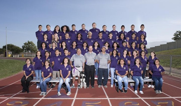 Track And Field Team Photo T-Shirt Photo