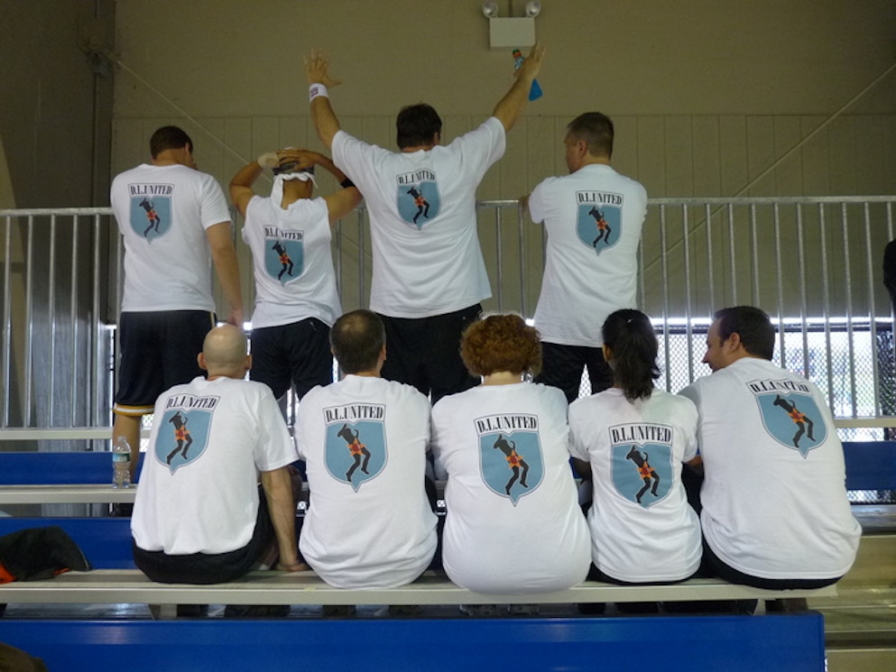 Defined Logic Dodgeball Team T-Shirt Photo