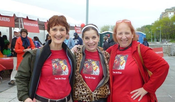Picture of 3 Ladies Als Walk 2016 Custom T-Shirt Design 3 Ladies Als Walk 2016 T-Shirt Photo