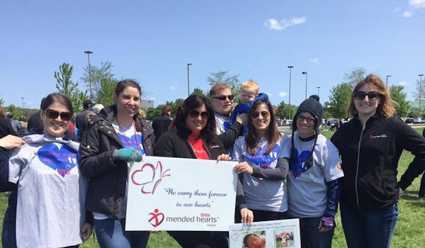 Picture of Mended Little Hearts Angel Team Custom T-Shirt Design Mended Little Hearts Angel Team T-Shirt Photo