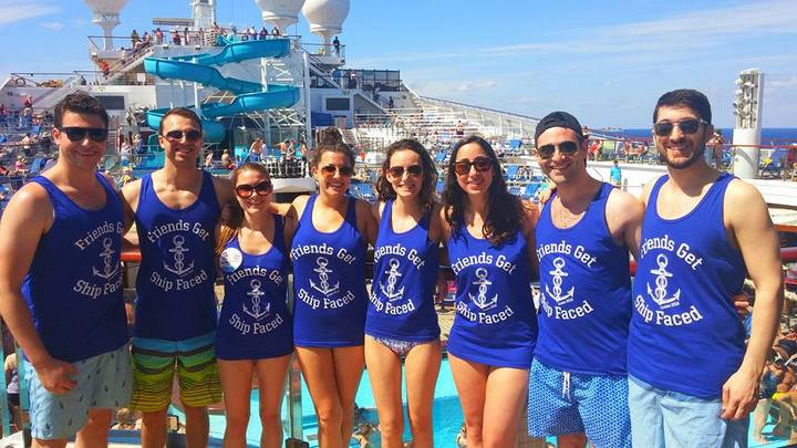 Friends Get Ship Faced! T-Shirt Photo