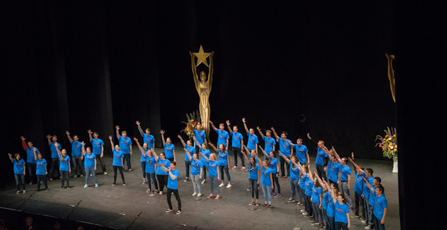 Picture of St. Francis Hs Performs At The Kenny Awards Custom T-Shirt Design St. Francis Hs Performs At The Kenny Awards T-Shirt Photo