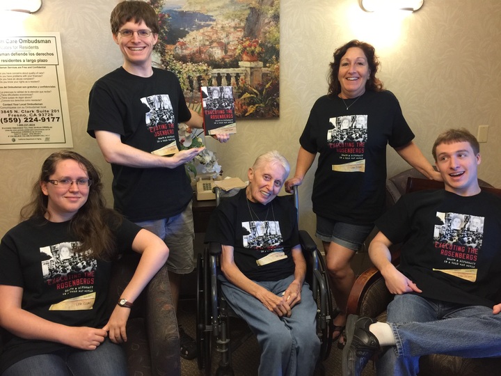 Lori's Family Celebrating Her New Book! T-Shirt Photo