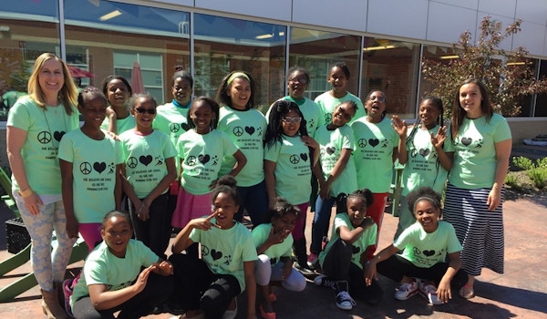 Picture of Girls Running Club Custom T-Shirt Design Girls Running Club T-Shirt Photo