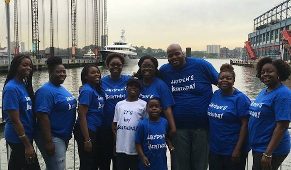 Picture of Jayden's 8th Birthday Custom T-Shirt Design Jayden's 8th Birthday T-Shirt Photo