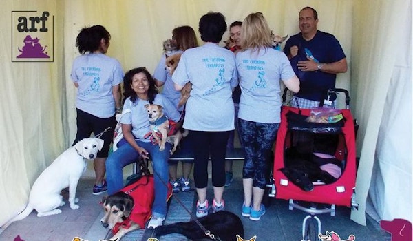 Spca's Tail Thumping Therapists T-Shirt Photo