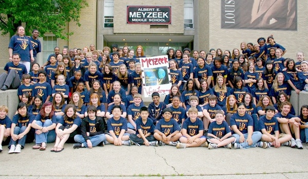 Picture of Meyzeek Middle School World Language Department Custom T-Shirt Design Meyzeek Middle School World Language Department T-Shirt Photo