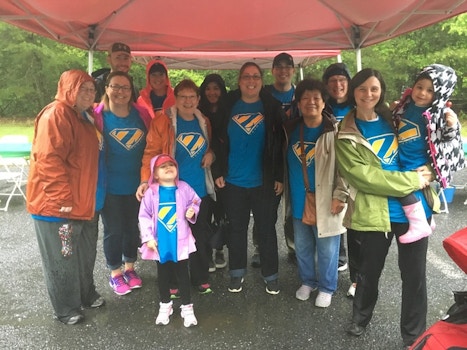 Team Super Zoey Representing In The Rain! T-Shirt Photo