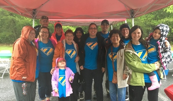 Team Super Zoey Representing In The Rain! T-Shirt Photo