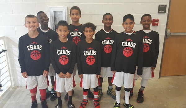 Picture of Orlando Chaos Aau 9 U Basketball Team Custom T-Shirt Design Orlando Chaos Aau 9 U Basketball Team T-Shirt Photo