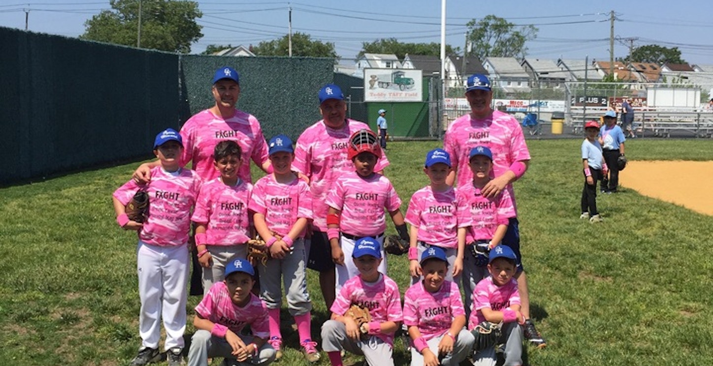 Picture of Ozone Howard Breast Cancer Tournament Custom T-Shirt Design Ozone Howard Breast Cancer Tournament T-Shirt Photo