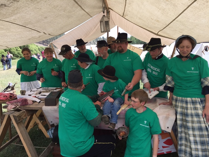 American Civil War Medicine 1861 1865 T-Shirt Photo