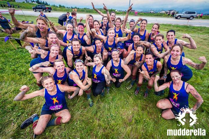 We Conquered The Mud! T-Shirt Photo