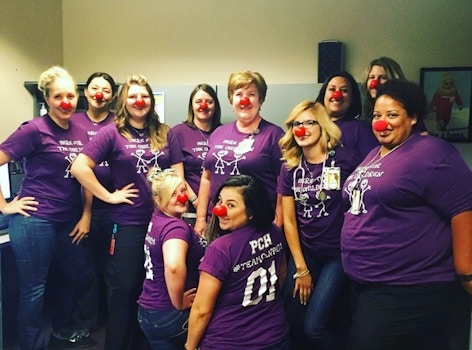 Red Nose Day Fun At Phoenix Children's Hospital!! T-Shirt Photo