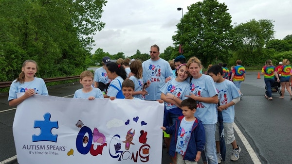 Our Gang Autism Walk T-Shirt Photo