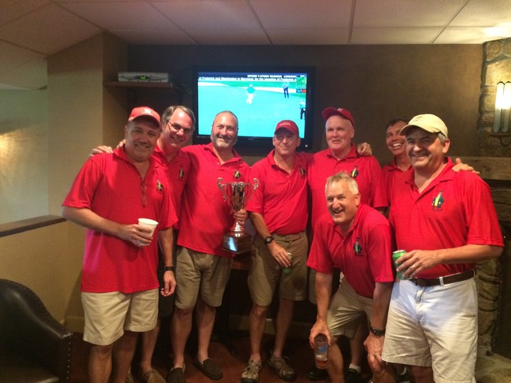 Winning Team Photo With The Cup!!! T-Shirt Photo