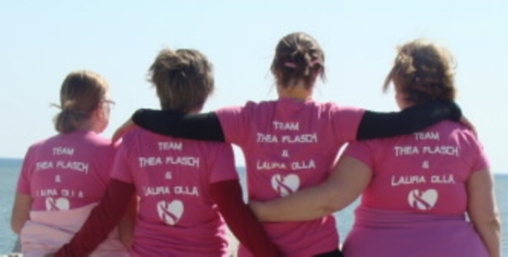 Girl Fight 4 Breast Cancer T-Shirt Photo