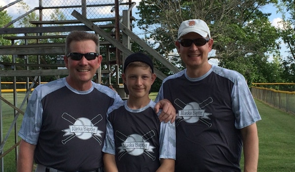 3 Generations Of Softball Players  T-Shirt Photo