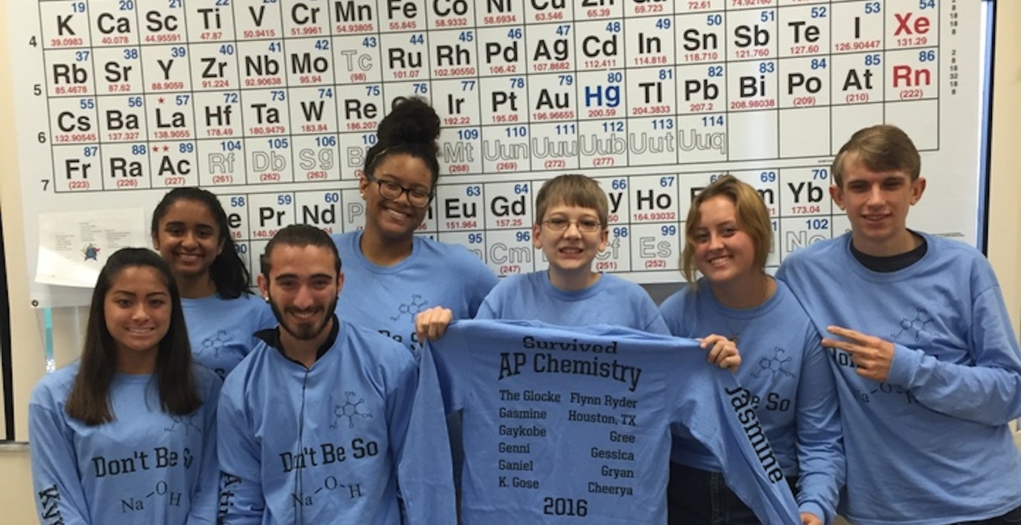 Don't Be So Basic, Join Ap Chemistry! T-Shirt Photo