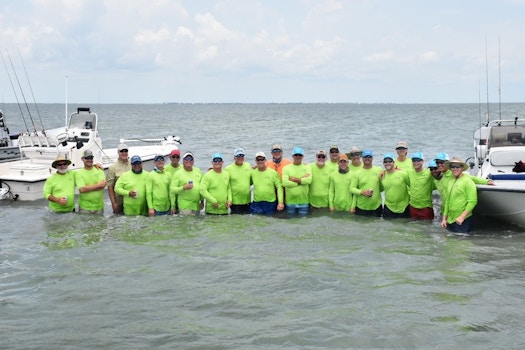 19th Annual Hook In Up Fishing Trip T-Shirt Photo