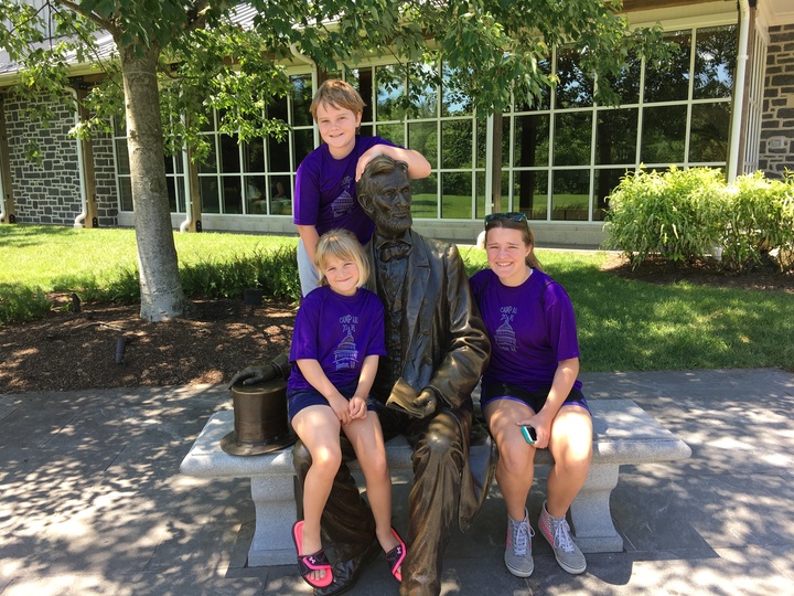 Hanging Out With Abe T-Shirt Photo