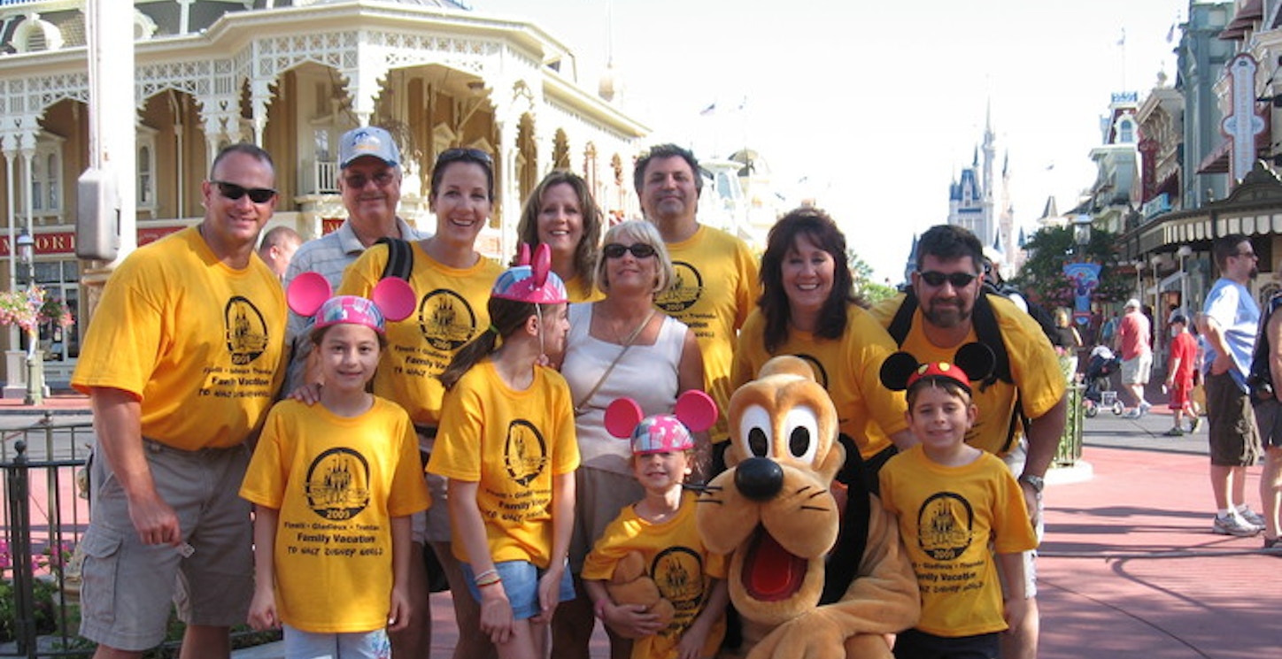 Picture of Disney World Family Vacation 2009 Custom T-Shirt Design Disney World Family Vacation 2009 T-Shirt Photo