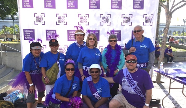 Wage Hope | #Purple Stride Sf | 06.11.2016 T-Shirt Photo