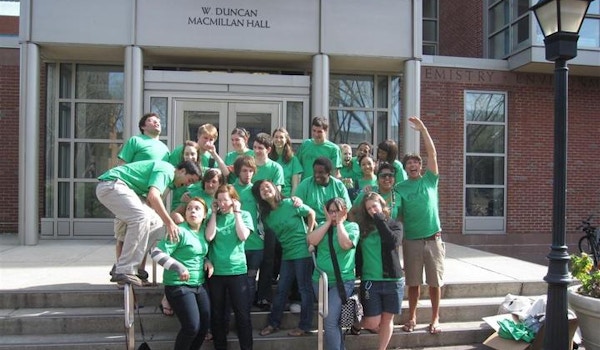 Goofing Off On Campus During An Envrionmental Workshops! T-Shirt Photo