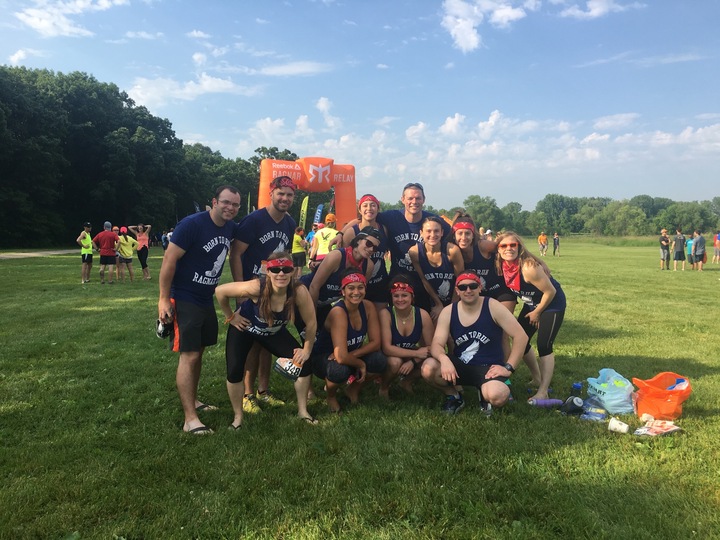 Team Born To Run  Ragnar Chicago 2016 T-Shirt Photo