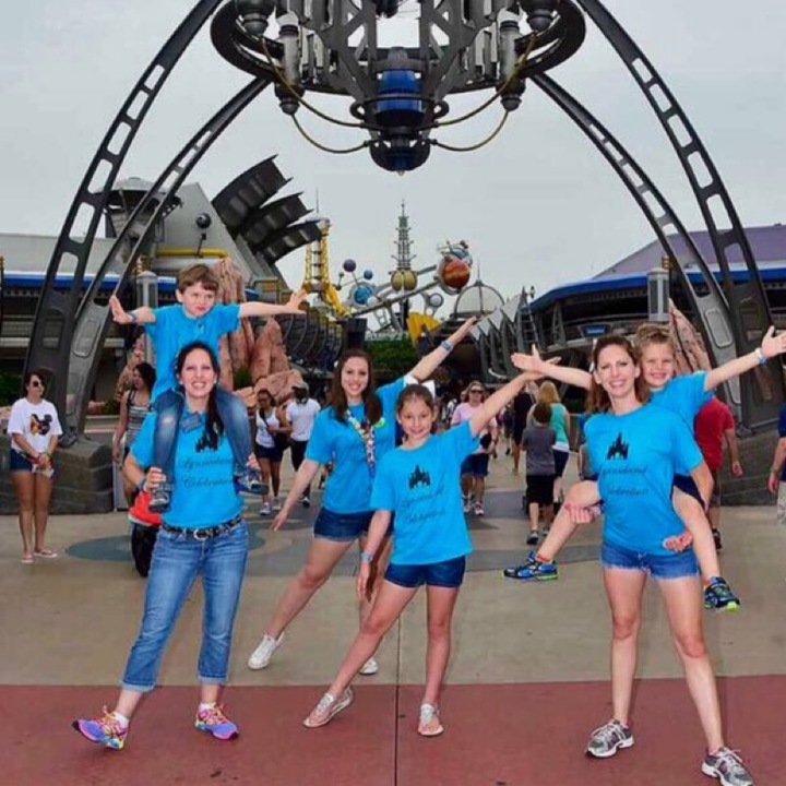 Birthday Celebration At Magic Kingdom T-Shirt Photo