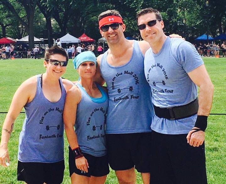 Flex On The Mall 2016 Fitness Team Event T-Shirt Photo