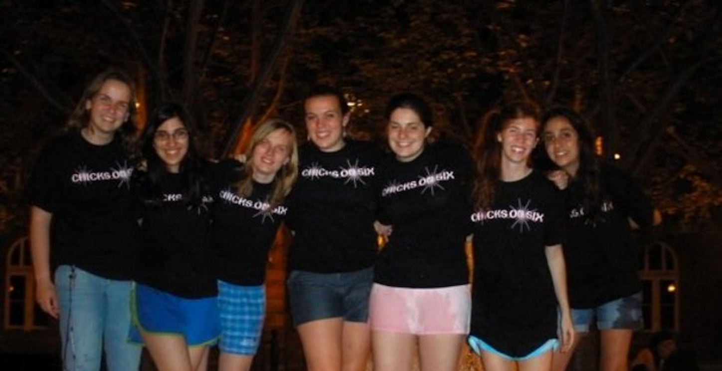 Picture of Harbin Chicks On Six Custom T-Shirt Design Harbin Chicks On Six T-Shirt Photo