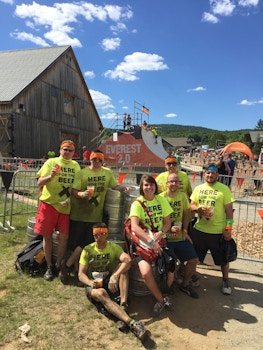 Here For The Beer (Tough Mudder, Mt Snow Vt) T-Shirt Photo