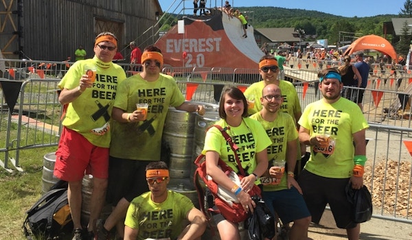 Here For The Beer (Tough Mudder, Mt Snow Vt) T-Shirt Photo