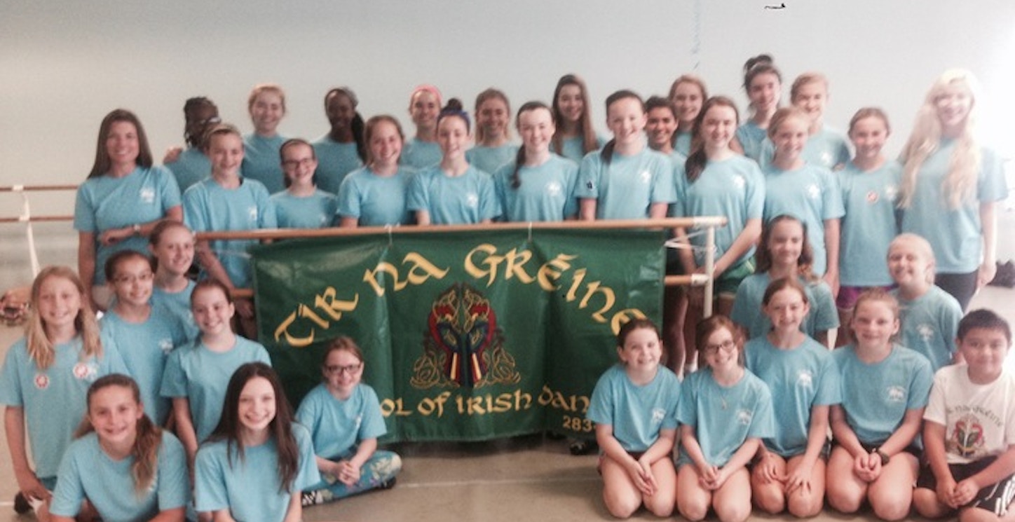 Picture of Tir Na Greine Irish Dance Camp Custom T-Shirt Design Tir Na Greine Irish Dance Camp T-Shirt Photo
