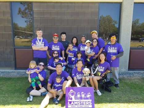 Lamsters Fight To End Lupus T-Shirt Photo