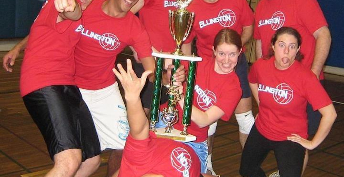 Triumphant Ellington Volleyball Team T-Shirt Photo