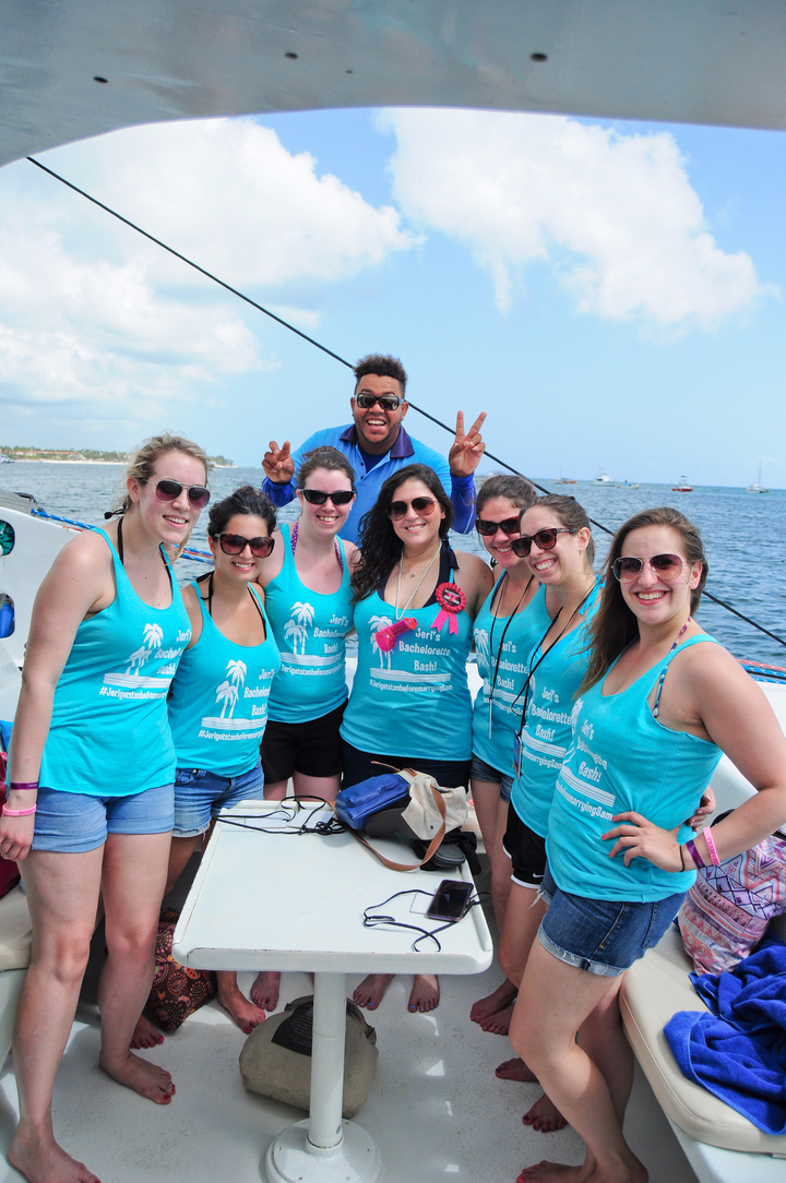 Bachelorette Boat Bash! T-Shirt Photo