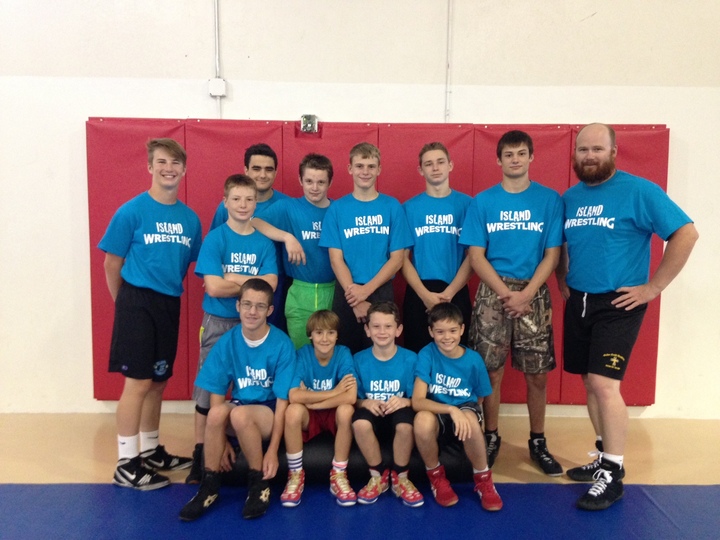 Island Wrestling T-Shirt Photo