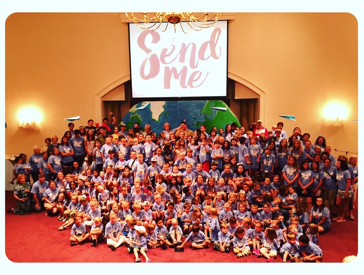 Vbs 2016 "Send Me"  T-Shirt Photo