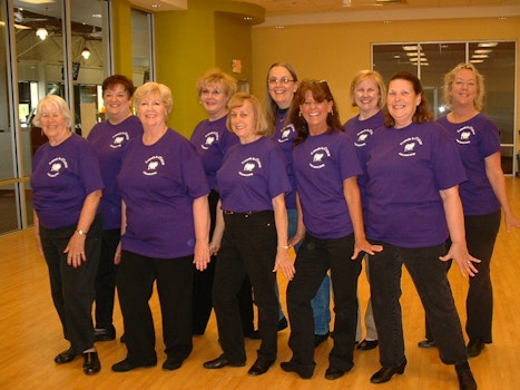Friends In Motion Line Dance Group T-Shirt Photo