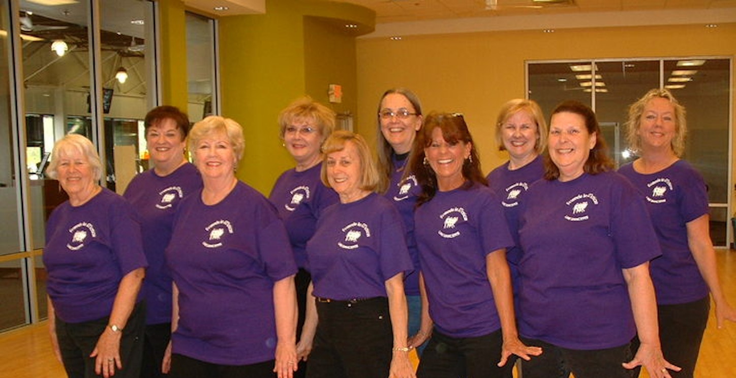 Friends In Motion Line Dance Group T-Shirt Photo