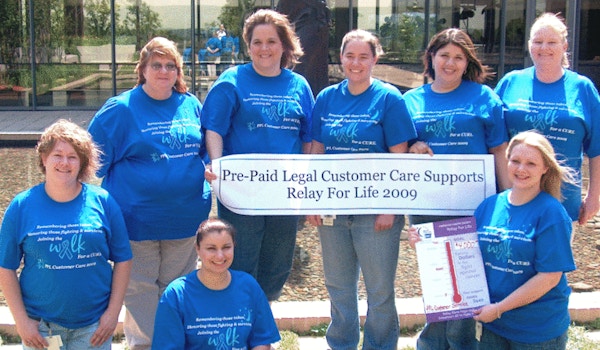 Ppl Customer Care Supports Relay For Life T-Shirt Photo