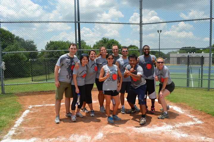 Monstars 1st Kickball Win T-Shirt Photo