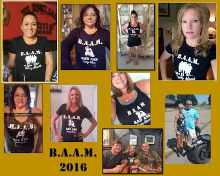 Our Bad Ass Army Moms T-Shirt Photo