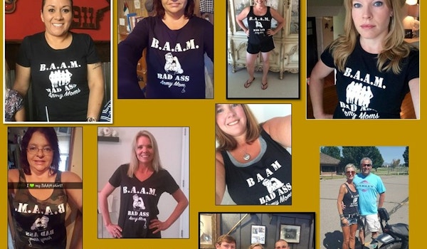 Our Bad Ass Army Moms T-Shirt Photo