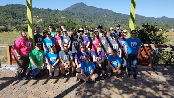 Metrodigi Team By Mt. Tamalpais (Marin County / Sf Bay Area) T-Shirt Photo