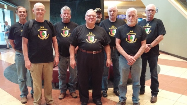 42 Years Later....We Are Still  The Augsburg Military Police T-Shirt Photo