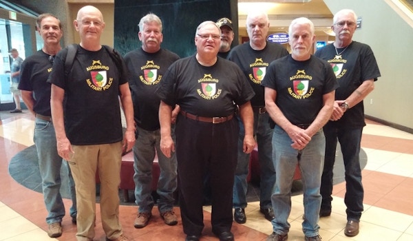 42 Years Later....We Are Still  The Augsburg Military Police T-Shirt Photo